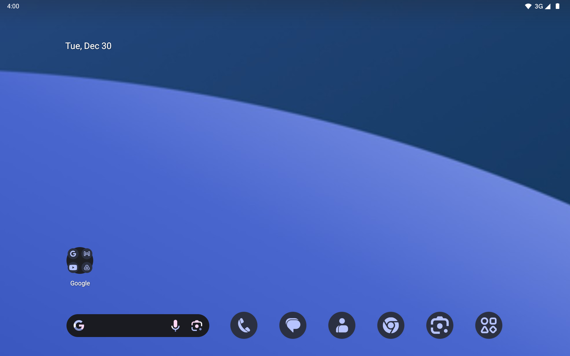 Tablet screenshot
